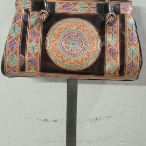 Santiniketan Leather Ladies Handbag